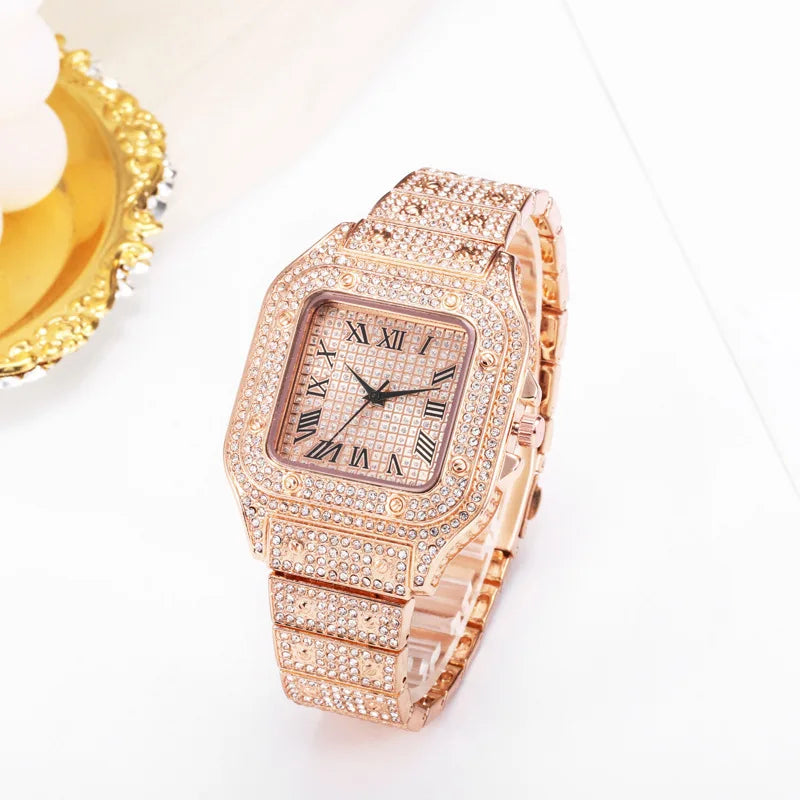 MONTRE CIEL ETOILE ROSE AVEC DIAMANT - THT