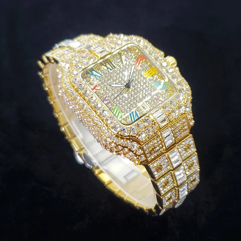 NOUVELLE COLLECTION MONTRE DE LUXE OR EN DIAMANTS - THT