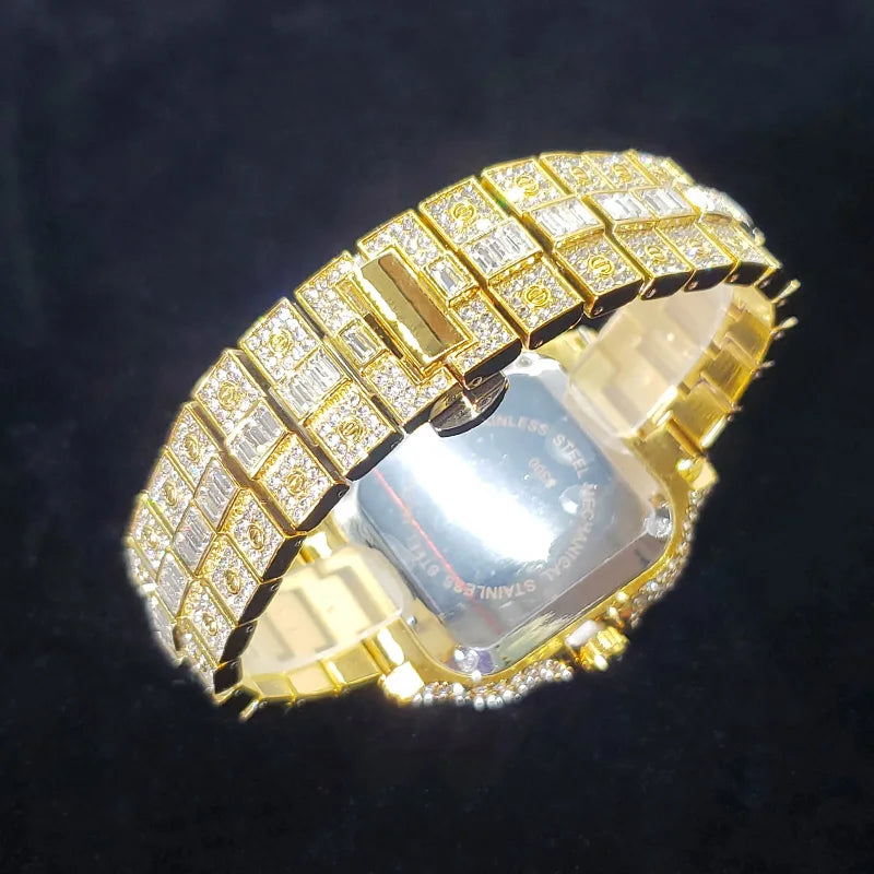 NOUVELLE COLLECTION MONTRE DE LUXE OR EN DIAMANTS - THT