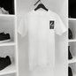 T-SHIRT BLANC/NOIR STYLE - THT -  HOMME/FEMME