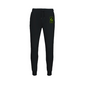 BAS DE JOGGING NOIR/VERT STYLE - THT - HOMME/FEMME - THT