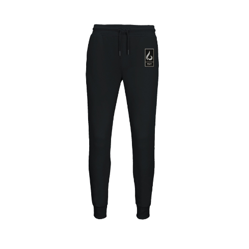 BAS DE JOGGING NOIR/BLANC STYLE - THT - HOMME/FEMME - THT