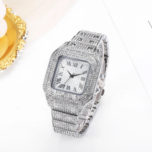 MONTRE CIEL ETOILE ARGENT AVEC DIAMANT - THT