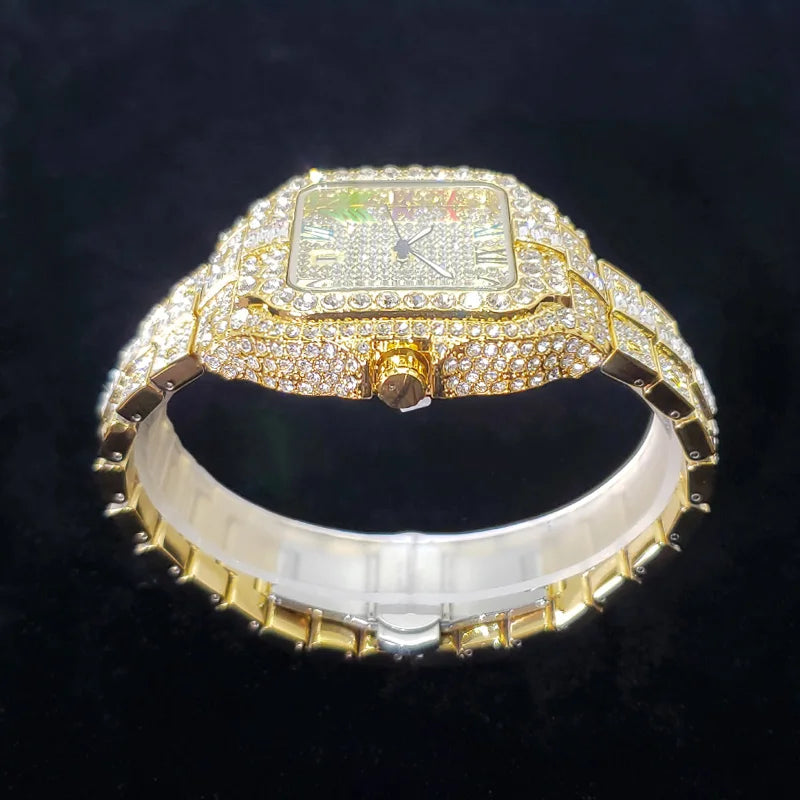 NOUVELLE COLLECTION MONTRE DE LUXE OR EN DIAMANTS - THT