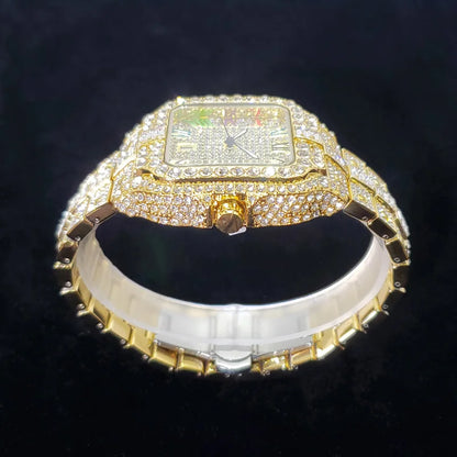 NOUVELLE COLLECTION MONTRE DE LUXE OR EN DIAMANTS - THT