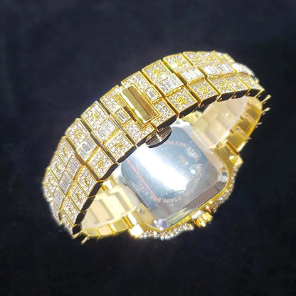 NOUVELLE COLLECTION MONTRE DE LUXE OR EN DIAMANTS - THT