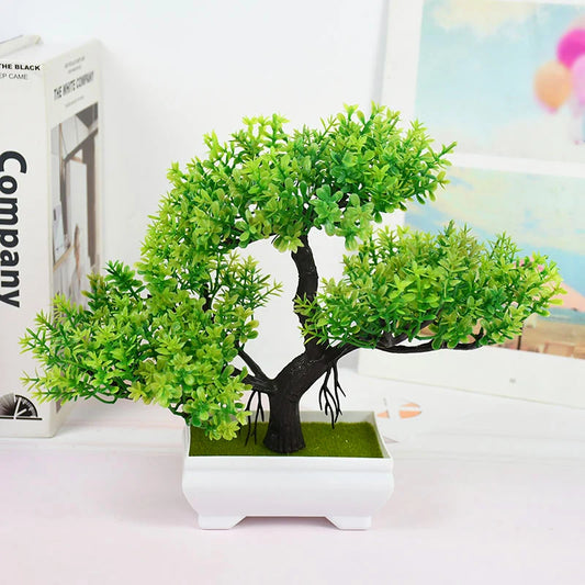 PLANTES ARTIFICIELLE BONSAI VERT - THT