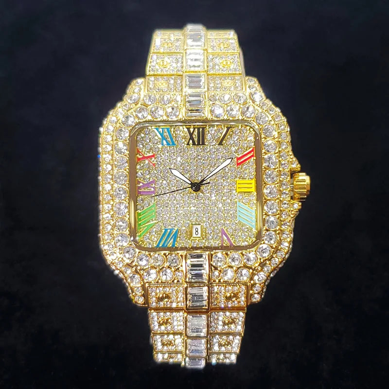NOUVELLE COLLECTION MONTRE DE LUXE OR EN DIAMANTS - THT