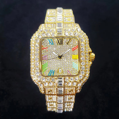 NOUVELLE COLLECTION MONTRE DE LUXE OR EN DIAMANTS - THT
