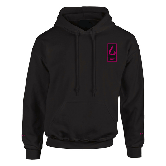SWEAT NOIR/ROSE STYLE - THT - HOMME/FEMME - THT
