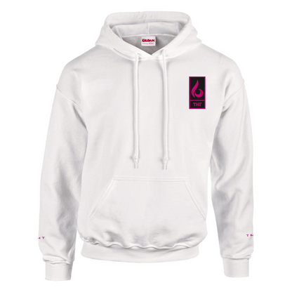SWEAT BLANC/ROSE STYLE - THT - HOMME/FEMME - THT