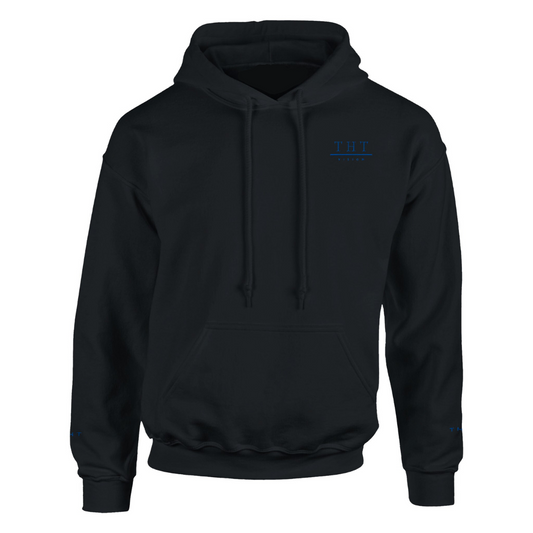 SWEAT NOIR/BLEU SIGNATURE - THT - HOMME/FEMME - THT