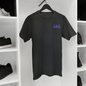 T-SHIRT NOIR/VIOLET SIGNATURE - THT -  HOMME/FEMME