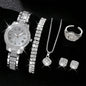MONTRE DE LUXE ET ACCESSOIRES EN CRISTAL ARGENT POUR FEMMES - THT